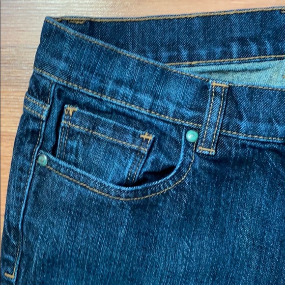 Stamp10 dark wash boot leg jeans, 4 - Picture 3 of 8